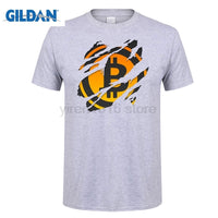 MENS t shirt chilling cryptocurrency Bitcoin T Shirts - Crypto gear and stuff