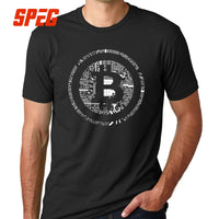 Mens bitcoin t shirt short sleeve free shipping - Crypto gear and stuff
