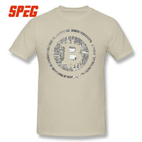 Mens bitcoin t shirt short sleeve free shipping - Crypto gear and stuff