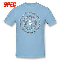 Mens bitcoin t shirt short sleeve free shipping - Crypto gear and stuff