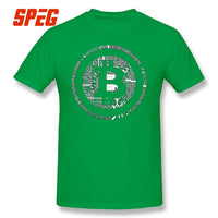 Mens bitcoin t shirt short sleeve free shipping - Crypto gear and stuff