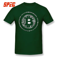 Mens bitcoin t shirt short sleeve free shipping - Crypto gear and stuff