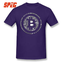 Mens bitcoin t shirt short sleeve free shipping - Crypto gear and stuff