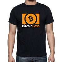 2018 Summer New Brand T Shirt Men Hip Hop Men T-Shirt Casual Fitness Bitcoin Cash BCH Cryptocurrency logo t-shirt - Crypto gear and stuff