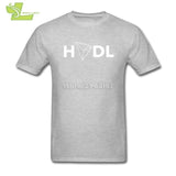 Cryptocurrency Tron Coin White T Shirt for Men Men's Round Neck Short Sleeve Tshirs Popular Rude T Shirts - Crypto gear and stuff