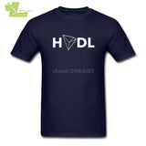 Cryptocurrency Tron Coin White T Shirt for Men Men's Round Neck Short Sleeve Tshirs Popular Rude T Shirts - Crypto gear and stuff