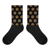 Buy this cool bitcon socks back and gold FREE SHIPPING - Crypto gear and stuff