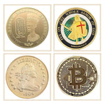 Bitcoin DIY Diamond Painting Cross Stitch 5D Cross Mosaic paintings wall sticker Creativity Home decoration - Crypto gear and stuff