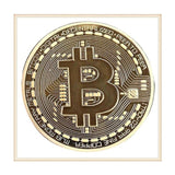 Bitcoin DIY Diamond Painting Cross Stitch 5D Cross Mosaic paintings wall sticker Creativity Home decoration - Crypto gear and stuff