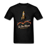 Litecoin Cryptocurrency T Shirt Men 2018 To the moon Funny Shirt For Men Short Sleeve Cotton Printed graphic tees men Plus Size - Crypto gear and stuff