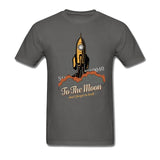 Litecoin Cryptocurrency T Shirt Men 2018 To the moon Funny Shirt For Men Short Sleeve Cotton Printed graphic tees men Plus Size - Crypto gear and stuff