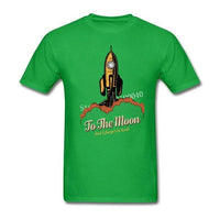 Litecoin Cryptocurrency T Shirt Men 2018 To the moon Funny Shirt For Men Short Sleeve Cotton Printed graphic tees men Plus Size - Crypto gear and stuff