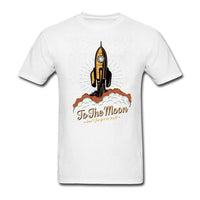 Litecoin Cryptocurrency T Shirt Men 2018 To the moon Funny Shirt For Men Short Sleeve Cotton Printed graphic tees men Plus Size - Crypto gear and stuff