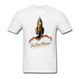 Litecoin Cryptocurrency T Shirt Men 2018 To the moon Funny Shirt For Men Short Sleeve Cotton Printed graphic tees men Plus Size - Crypto gear and stuff
