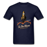 Litecoin Cryptocurrency T Shirt Men 2018 To the moon Funny Shirt For Men Short Sleeve Cotton Printed graphic tees men Plus Size - Crypto gear and stuff