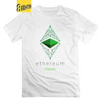 Ethereum classic t shirt short sleeve GREEN - Crypto gear and stuff