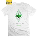 Ethereum classic t shirt short sleeve GREEN - Crypto gear and stuff