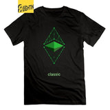 Ethereum classic t shirt short sleeve GREEN - Crypto gear and stuff