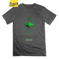 Ethereum classic t shirt short sleeve GREEN - Crypto gear and stuff