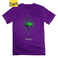Ethereum classic t shirt short sleeve GREEN - Crypto gear and stuff