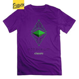 Ethereum classic t shirt short sleeve GREEN - Crypto gear and stuff