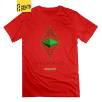 Ethereum classic t shirt short sleeve GREEN - Crypto gear and stuff