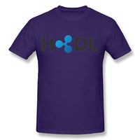 HODL Ripple XRP T-Shirt Awesome Men's Soft Tee Shirts Camiseta Popular T shirt Nice Tees - Crypto gear and stuff