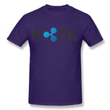 HODL Ripple XRP T-Shirt Awesome Men's Soft Tee Shirts Camiseta Popular T shirt Nice Tees - Crypto gear and stuff
