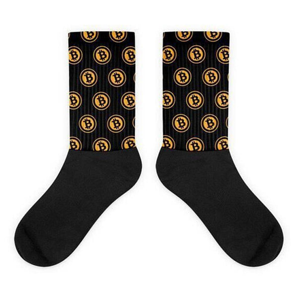 Bitcoin socks for men and women order today and enjoy free shipping - Crypto gear and stuff