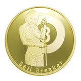 1pcs Sexy Table Tennis Non-currency Coins Bitcoin Commemorative Coin Art Collection Coin Gold  Silver Party Gifts - Crypto gear and stuff