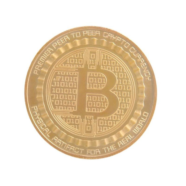 Collection Coin Bitcoin Zinc Alloy Physical Bitcoins Commemorative Coin Non-currency Bitcoin Art Collection Coins - Crypto gear and stuff