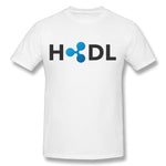Ripple XRP T-Shirt HODL Awesome Men's Soft Tee Shirts Camiseta Popular T shirt Nice Tees - Crypto gear and stuff