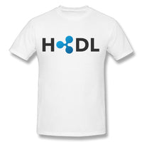 Ripple XRP T-Shirt HODL Awesome Men's Soft Tee Shirts Camiseta Popular T shirt Nice Tees - Crypto gear and stuff