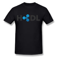 Ripple XRP T-Shirt HODL Awesome Men's Soft Tee Shirts Camiseta Popular T shirt Nice Tees - Crypto gear and stuff