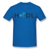 Ripple XRP T-Shirt HODL Awesome Men's Soft Tee Shirts Camiseta Popular T shirt Nice Tees - Crypto gear and stuff