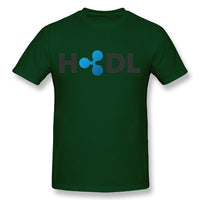 Ripple XRP T-Shirt HODL Awesome Men's Soft Tee Shirts Camiseta Popular T shirt Nice Tees - Crypto gear and stuff