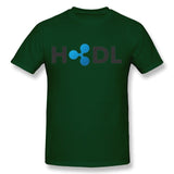 Ripple XRP T-Shirt HODL Awesome Men's Soft Tee Shirts Camiseta Popular T shirt Nice Tees - Crypto gear and stuff