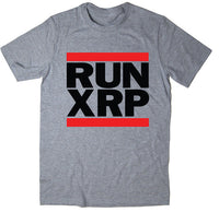 MENS AND WOMEN T SHIRTS XRP ripple Run Xrp short sleeve t-shirt - Crypto gear and stuff