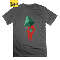 Ethereum classic short sleeve grip t shirt - Crypto gear and stuff