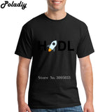 XLM Stellar Lumens  Cryptocurrency HODL T Shirt Short Sleeve Clothes Men Street Wear O-neck Cotton XXXL Vintage Mens T Shirts - Crypto gear and stuff