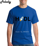 XLM Stellar Lumens  Cryptocurrency HODL T Shirt Short Sleeve Clothes Men Street Wear O-neck Cotton XXXL Vintage Mens T Shirts - Crypto gear and stuff