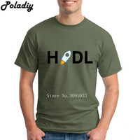 XLM Stellar Lumens  Cryptocurrency HODL T Shirt Short Sleeve Clothes Men Street Wear O-neck Cotton XXXL Vintage Mens T Shirts - Crypto gear and stuff
