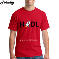 XLM Stellar Lumens  Cryptocurrency HODL T Shirt Short Sleeve Clothes Men Street Wear O-neck Cotton XXXL Vintage Mens T Shirts - Crypto gear and stuff