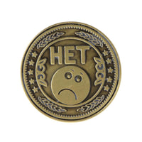 Souvenir Bitcoin Coin Collectible Ancient Bronze Smiling Commemorative BTC Coins Art Collection Gift for Home Party Decoration - Crypto gear and stuff