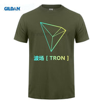 Mens and women Tron T Shirt trx to the moon hodl - Crypto gear and stuff