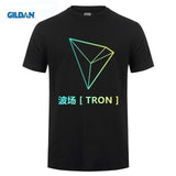 Mens and women Tron T Shirt trx to the moon hodl - Crypto gear and stuff