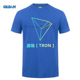 Mens and women Tron T Shirt trx to the moon hodl - Crypto gear and stuff