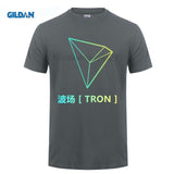 Mens and women Tron T Shirt trx to the moon hodl - Crypto gear and stuff
