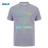 Mens and women Tron T Shirt trx to the moon hodl - Crypto gear and stuff