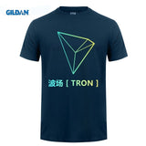Mens and women Tron T Shirt trx to the moon hodl - Crypto gear and stuff